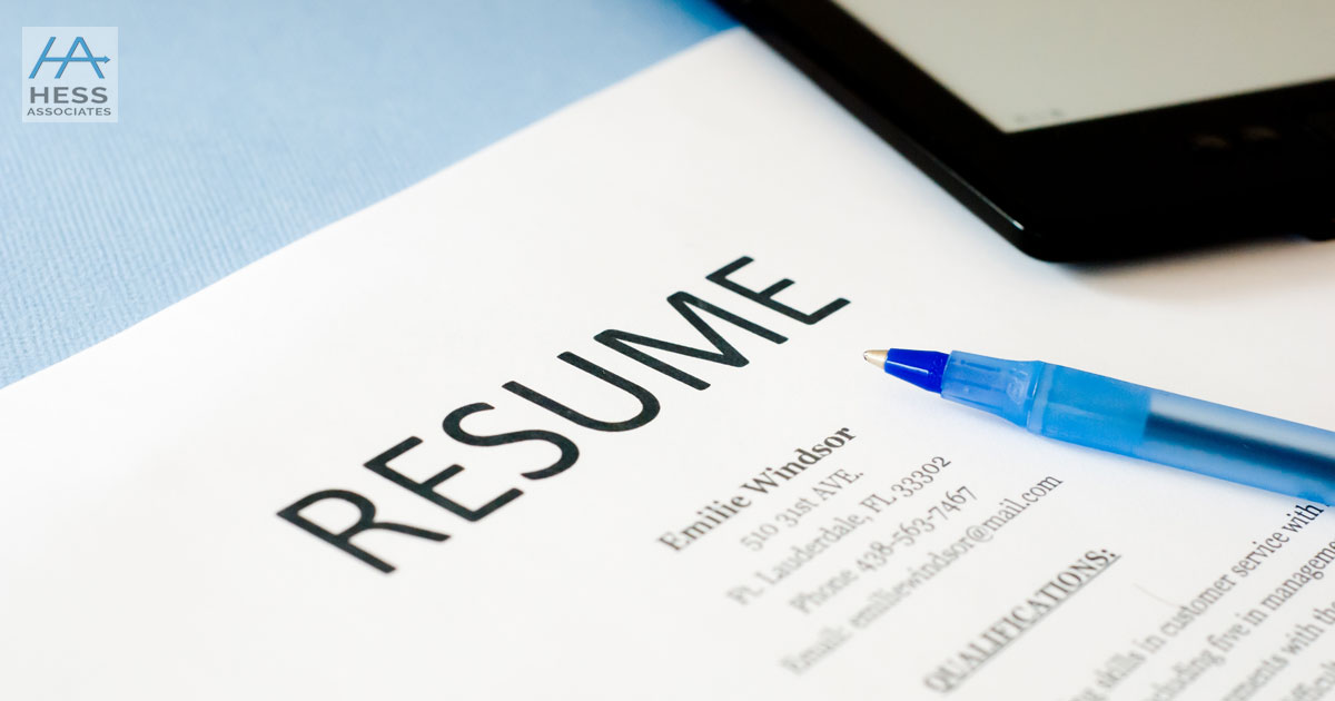 resume writing